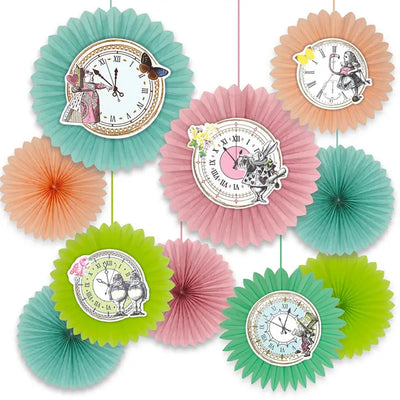 Alice Clock Fan Decorations