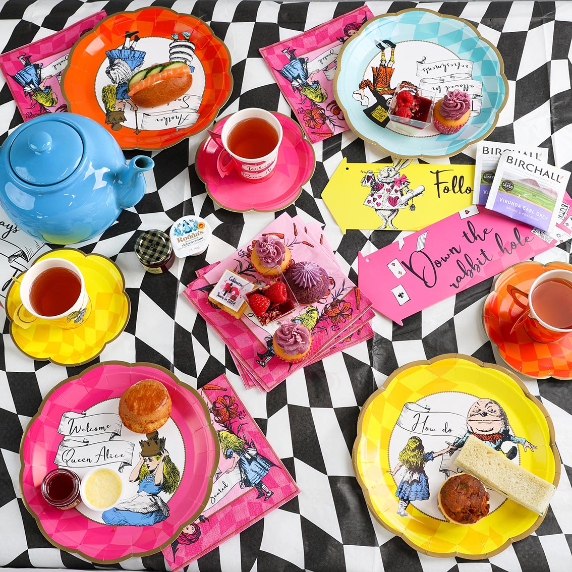 Alice in Wonderland 2024 tea set