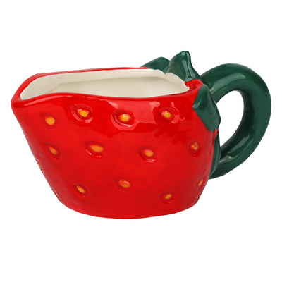 Strawberry Ceramic Jug - 8.5cm