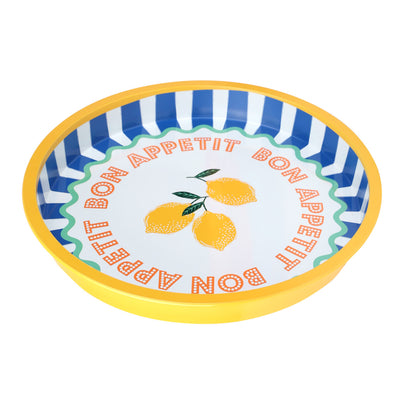 Lemon Tin Tray - 31cm