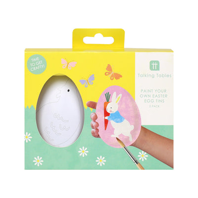 Paint Your Own Easter Egg Tins – 2 Pack