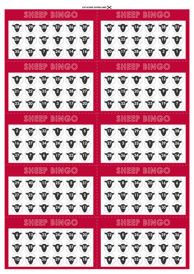 Printable - Sheep Bingo - CRACK-BC-SHEEP-V2