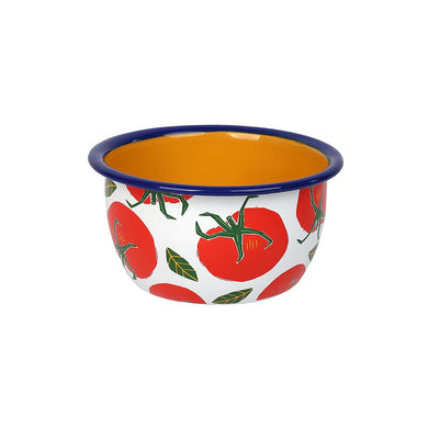 Tomato Enamel Bowl - 12cm