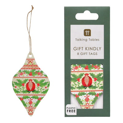 Folklore Christmas Gift Tags - 8 Pack