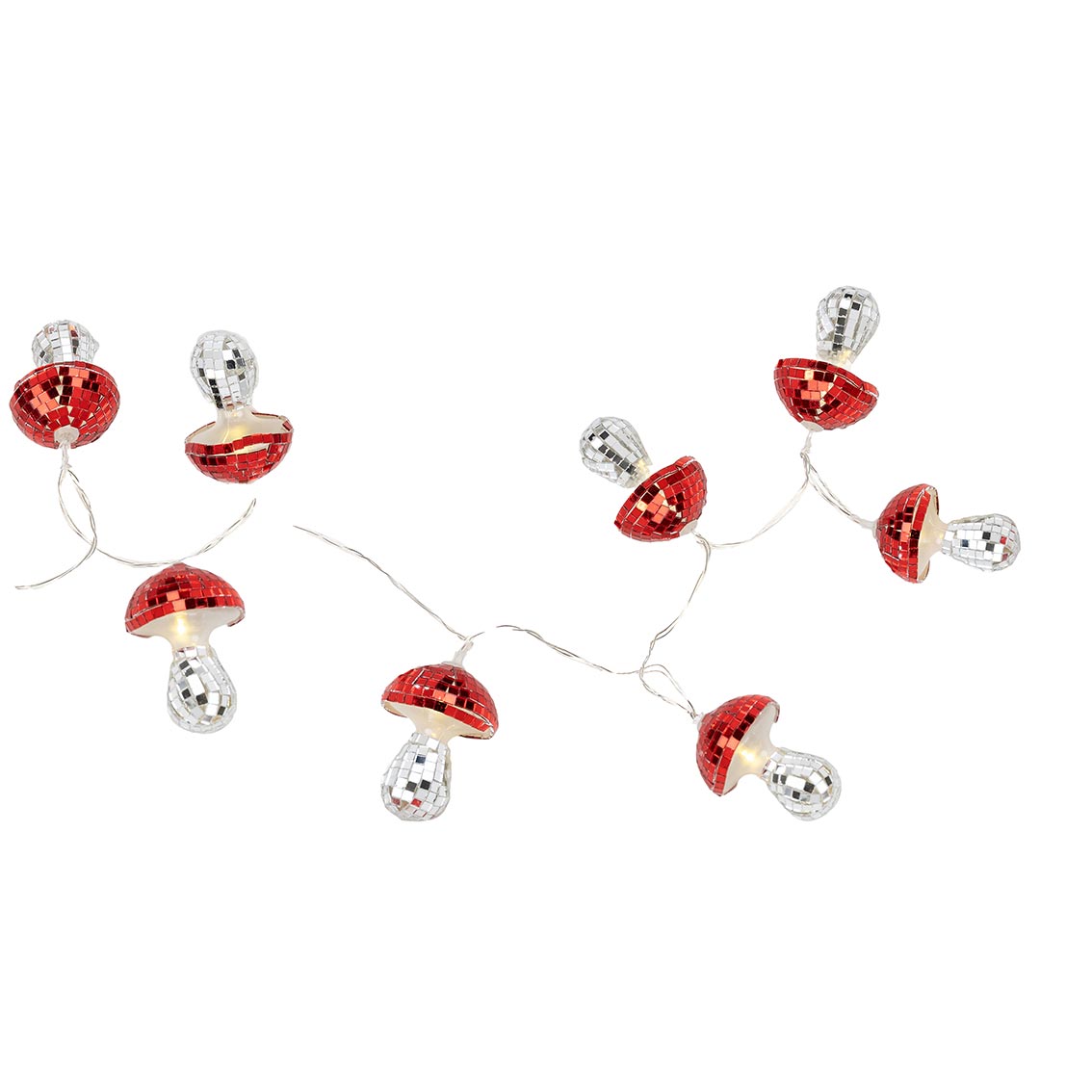 Mushroom LED Disco String Lights - 1.6m