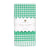 Green & White Gingham Tea Towels/Napkins