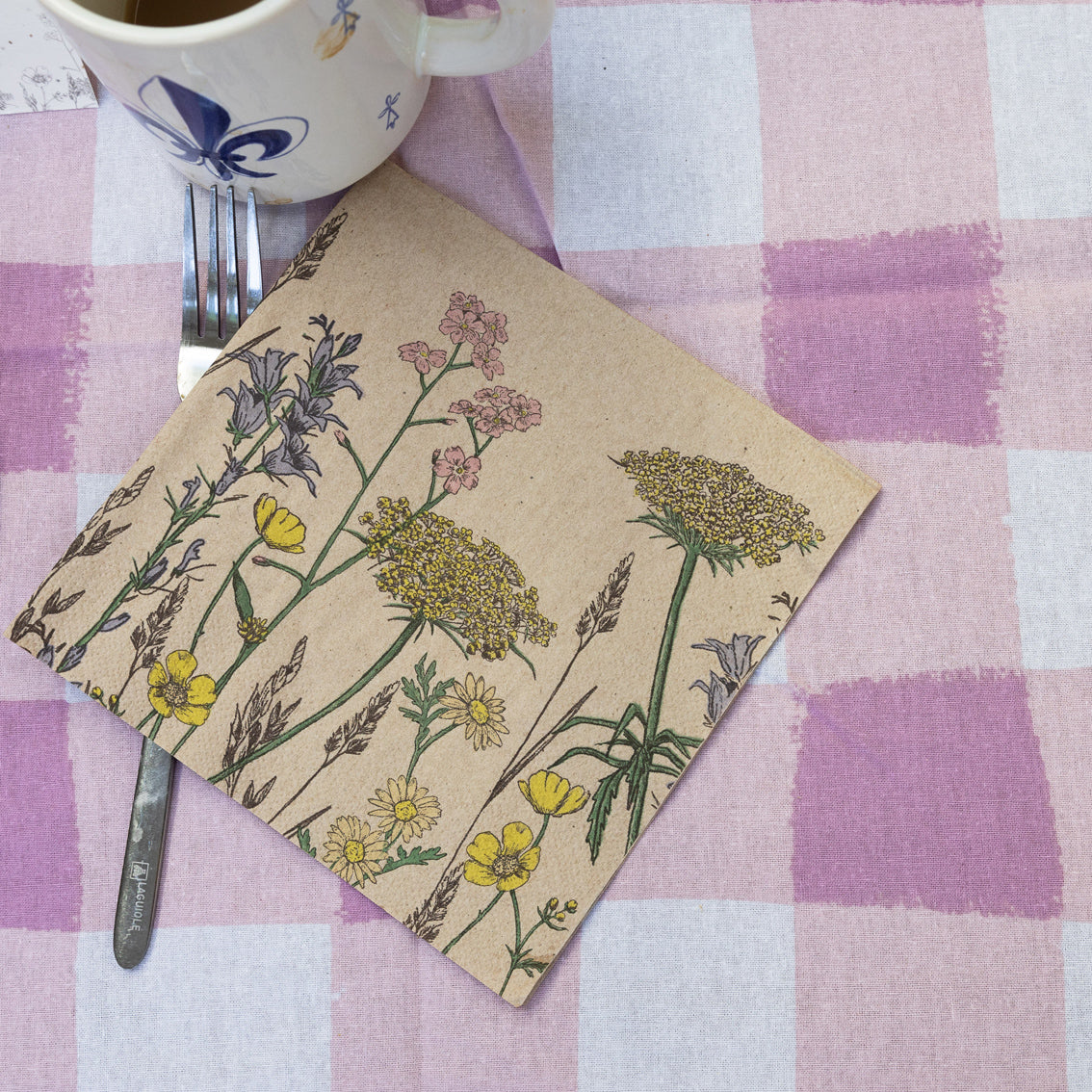 Recycled Paper Wildflower Napkins - 20 Pack