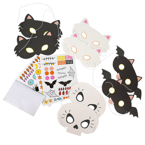 Halloween Mask Making Kit - 8 Pack