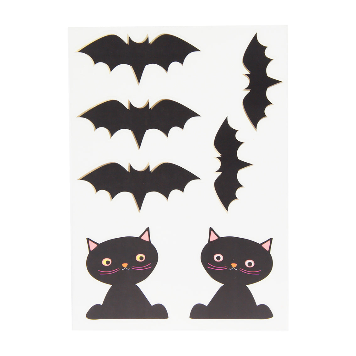 Halloween Window Clings - 6 Sheets