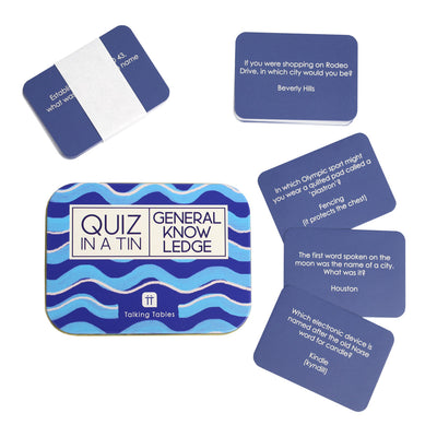 Quiz in a Tin - General Knowledge - 200 Questions