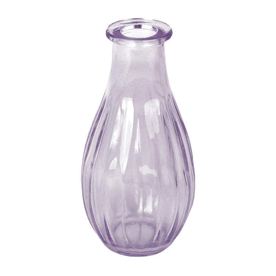 Lilac Glass Bud Vase - 14cm