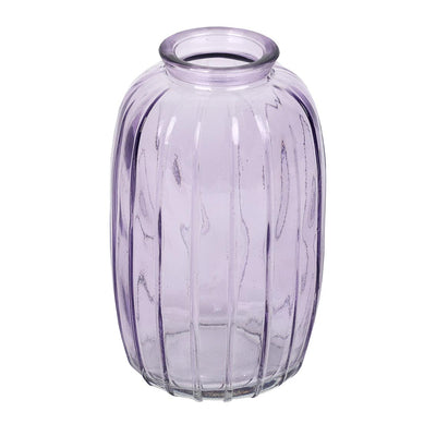 Lilac Tall Glass Bud Vase – 12cm