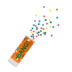 Mini Rainbow Confetti Cannons - 3 Pack