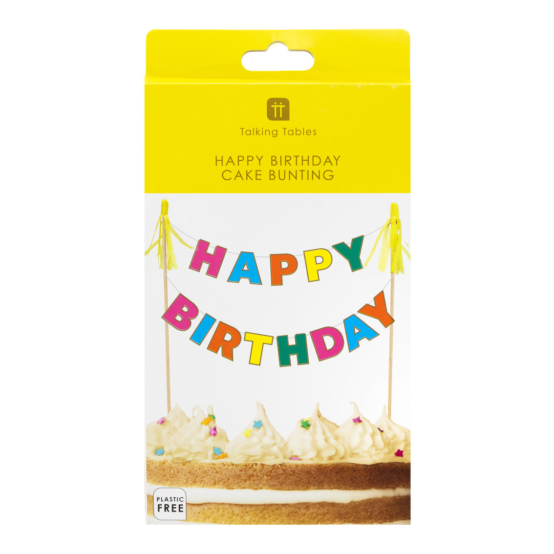 Amazon.com: SCHOLMART Happy Birthday Bunting Cake Topper, Handmade Pennant  Flags Rustic Cake Topper, Wood Pole Cake Topper, Birthday Cheese Cake Topper,  Cake Topper preassembled : Grocery & Gourmet Food