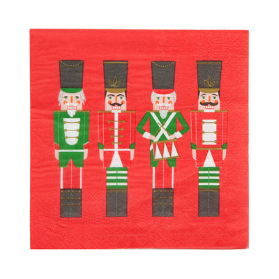 Botanical Nutcracker Napkin