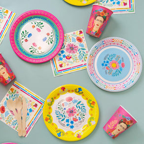 Floral Paper Plates - 12 Pack