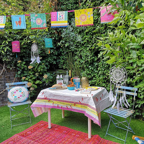 Colourful Paper Table Cover