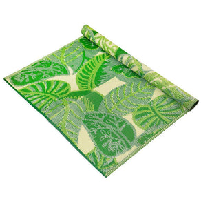 Tropical Palm Leaf Outdoor Rug - Talking Tables UK Public