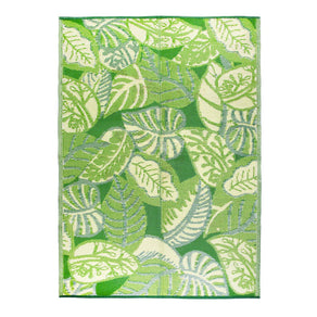 Green Tropical Outdoor Rug