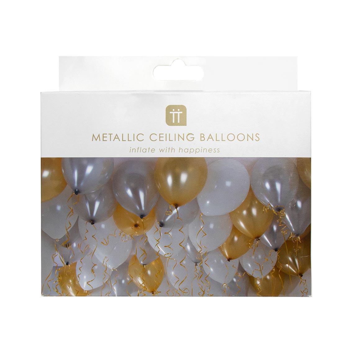 Glitterati Gold & Metallic Party Balloons | Talking Tables - Talking ...