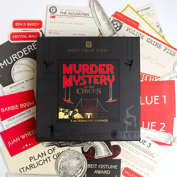 Host Your Own Murder Mystery & Escape Rooms - Talking Tables UK