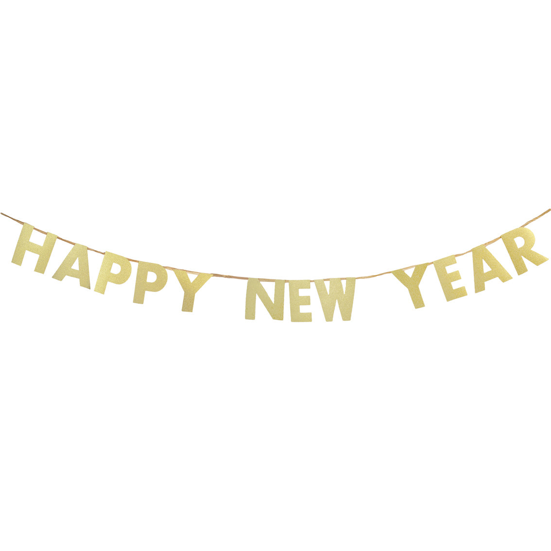 Gold Happy New Year Garland - Talking Tables UK