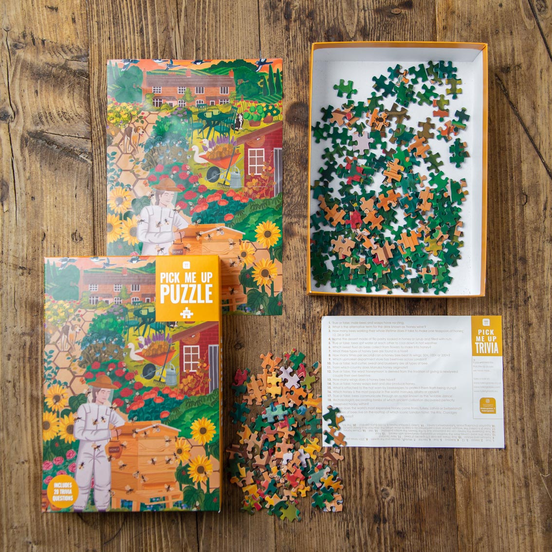 Bee Garden Jigsaw Puzzle - 1000 Pieces