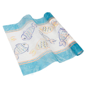 Moroccan Souk Fish Fabric Table Runner - 2m