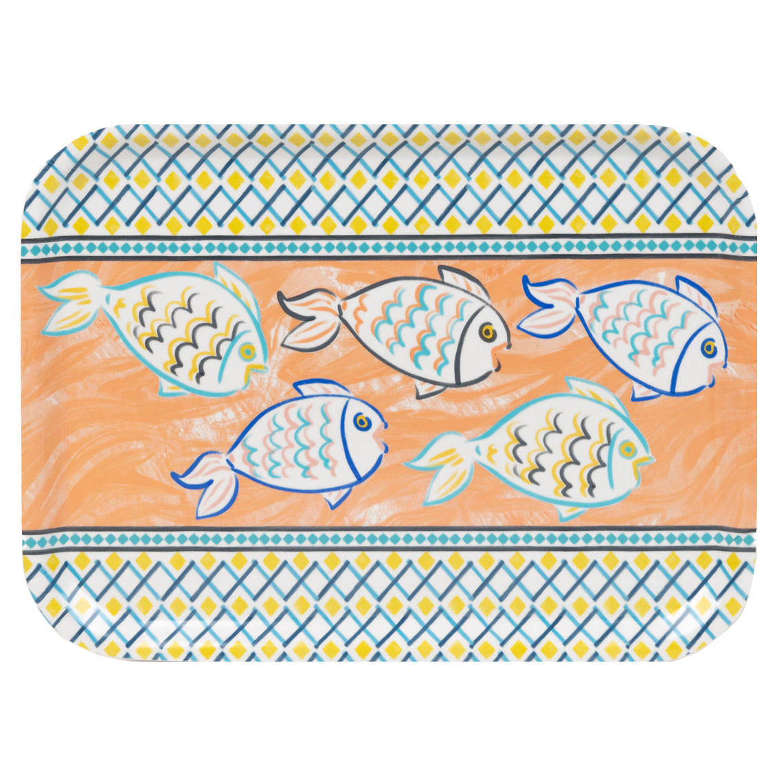 Moroccan Souk Fish Wooden Tray