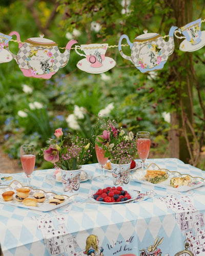Talking Tables Truly Alice Party Prop Set for a Tea Party & General Party  Decoration, Multicolor