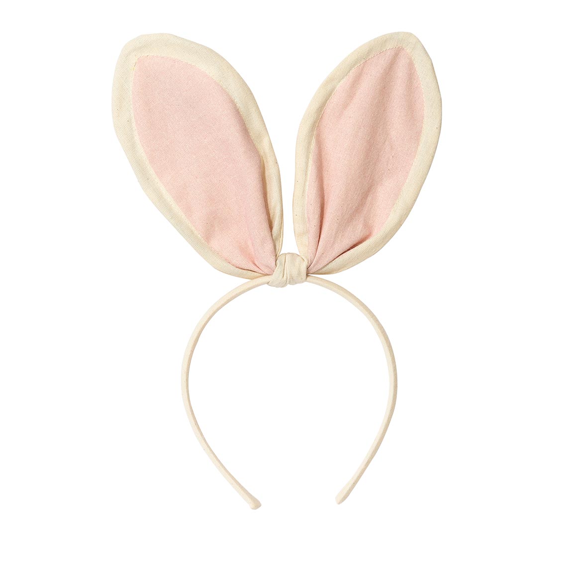 White Bunny Ears Headband