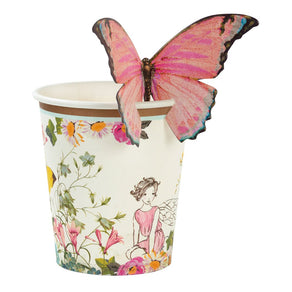 Butterfly & Fairy Paper Cups - 12 pack